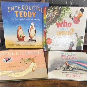 Set of 5 Children’s books 📚 stories about gender, identity and acceptance